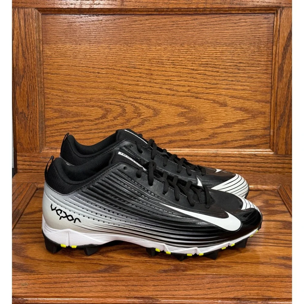Nike Vapor Ultrafly Keystone Baseball Cleats Black White Volt 707442-010 Mens 12